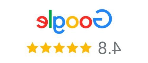 Google review badge 4.9 stars
